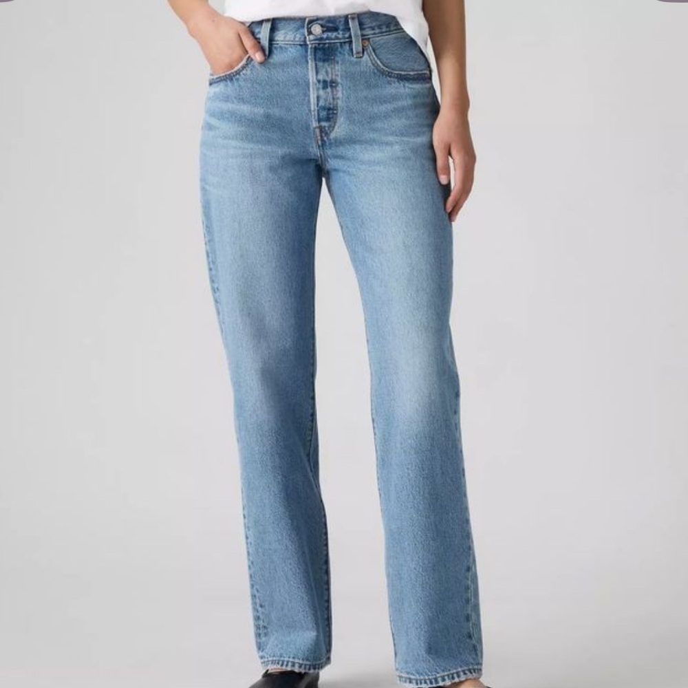Levi's Classic Blue Straight-Leg Jeans